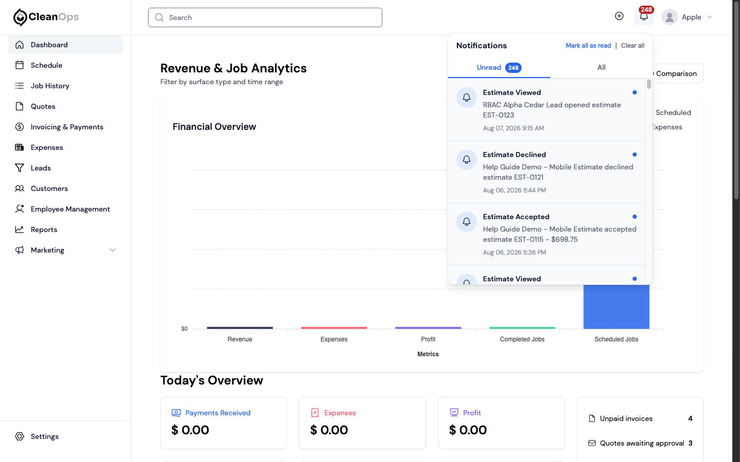 Screenshot — Know when the lead responds
