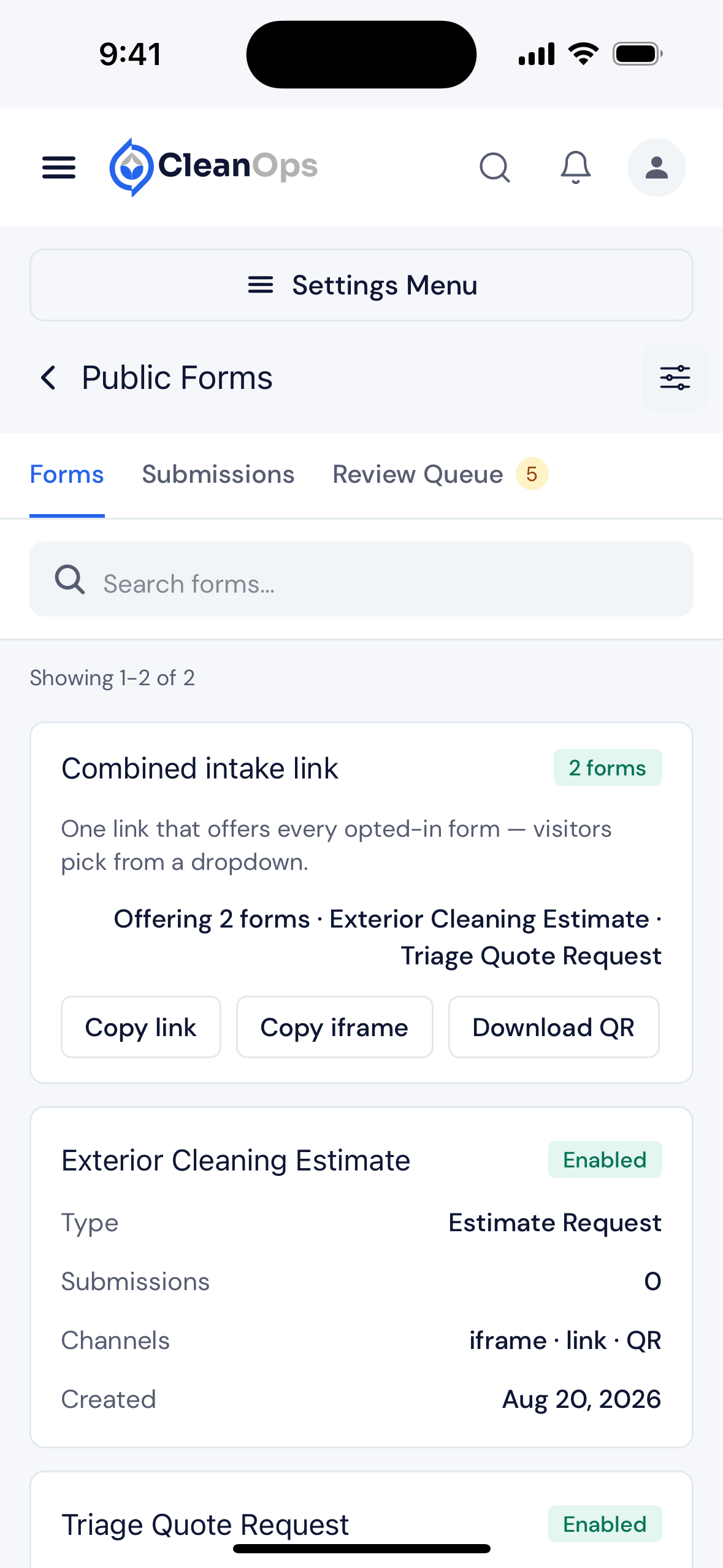 Screenshot — When you cannot rotate the link