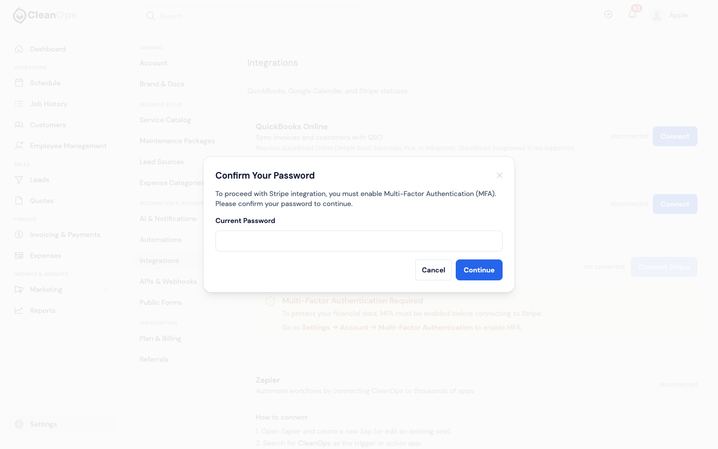 Screenshot — Set up Stripe payouts